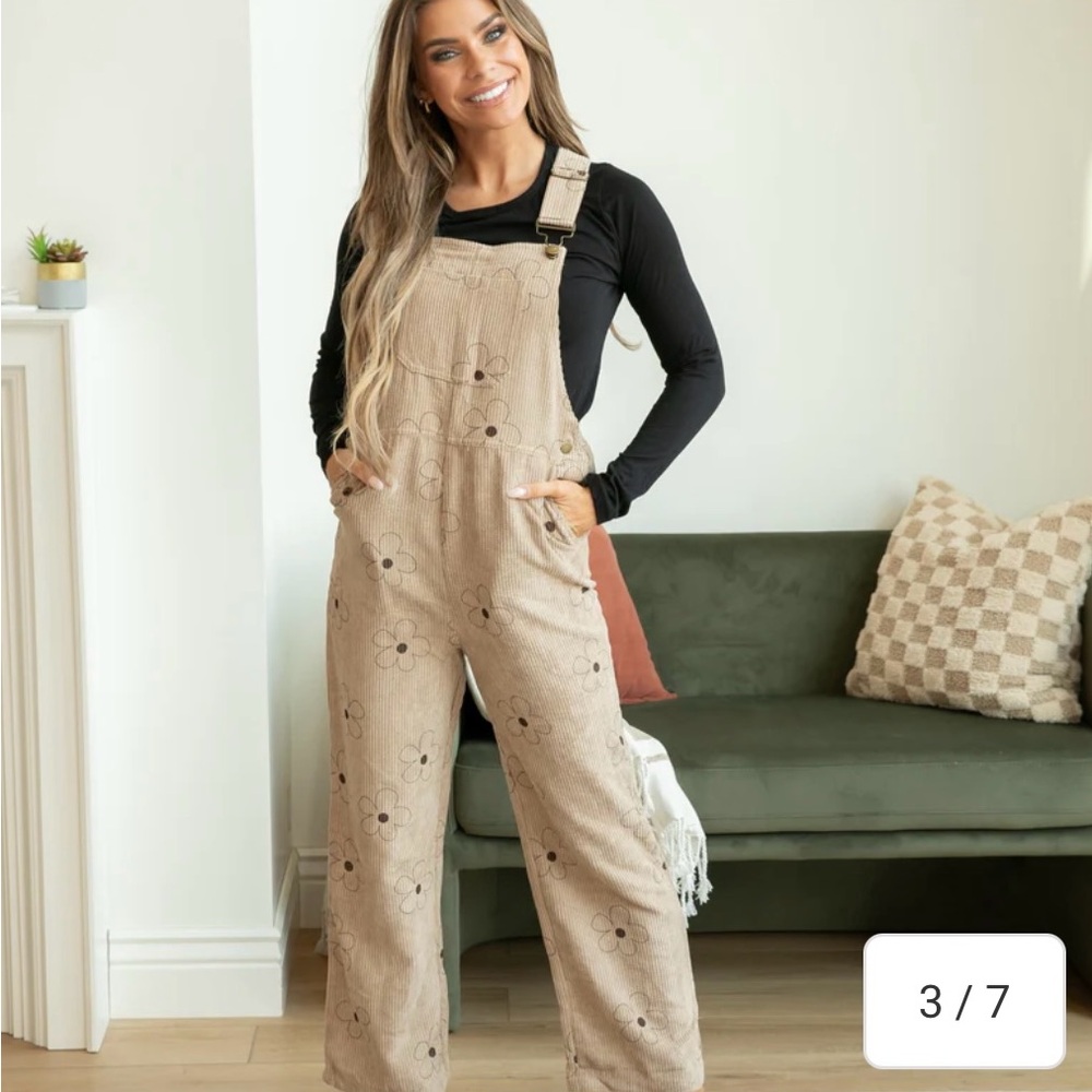 Boutique Casey Corduroy Overalls